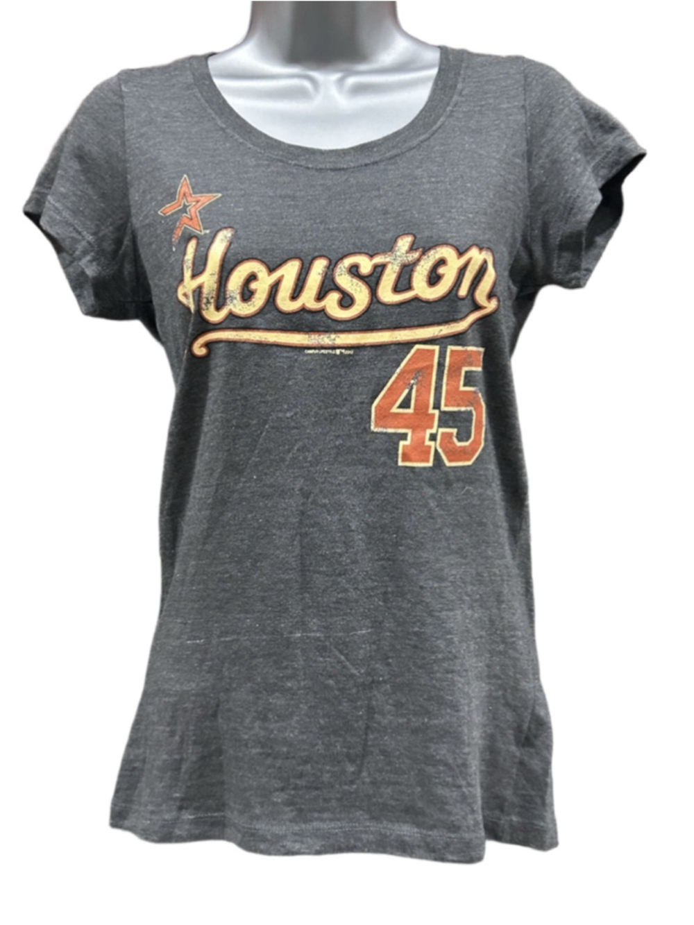 NWT MLB Genuine Merchandise Houston Astros women’s tee size medium #45 Lee